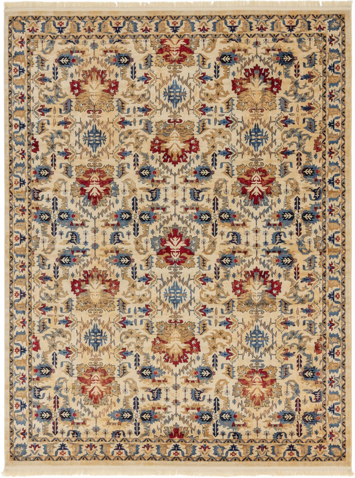 Savannah Elegance Collection Area Rug - Charleston Rectangle Ivory  lifestyle 2