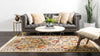 Savannah Elegance Collection Area Rug - Charleston Rectangle Ivory  lifestyle 10