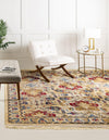 Savannah Elegance Collection Area Rug - Charleston Square Ivory  lifestyle 24