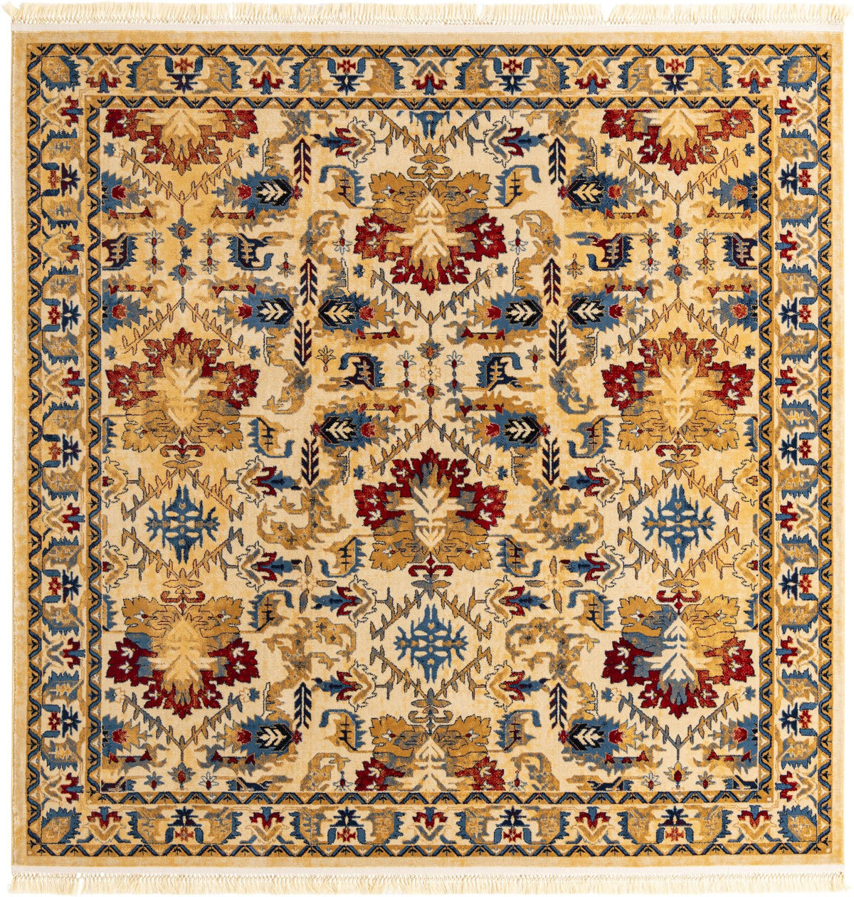 Savannah Elegance Collection Area Rug - Charleston Square Ivory  lifestyle 20