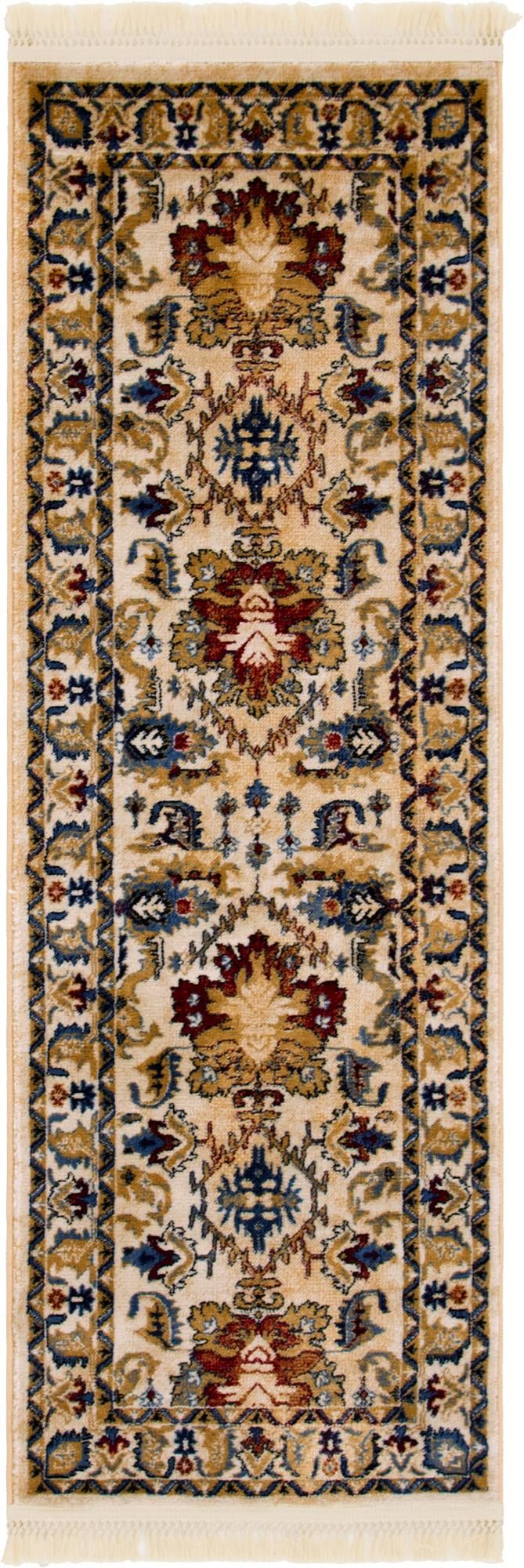 Savannah Elegance Collection Area Rug - Charleston Runner Ivory  lifestyle 40