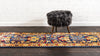Savannah Elegance Collection Area Rug - Charleston Runner Blue  lifestyle 31
