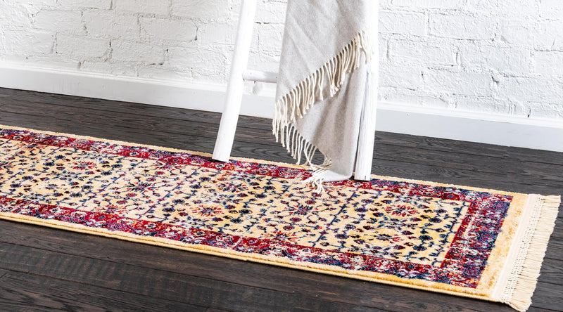 Savannah Elegance Collection Area Rug -  Beaufort Runner Beige  lifestyle 44
