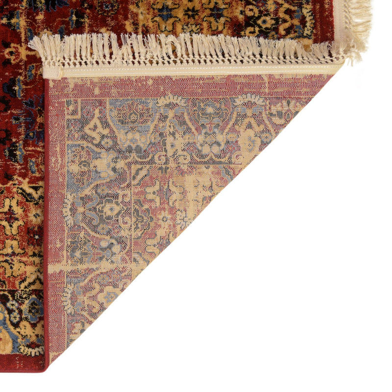 Savannah Elegance Collection Area Rug -  Beaufort Rectangle Red  lifestyle 9