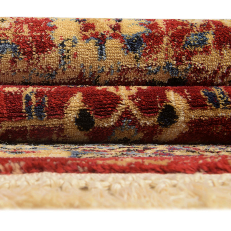 Savannah Elegance Collection Area Rug -  Beaufort Rectangle Red  lifestyle 14