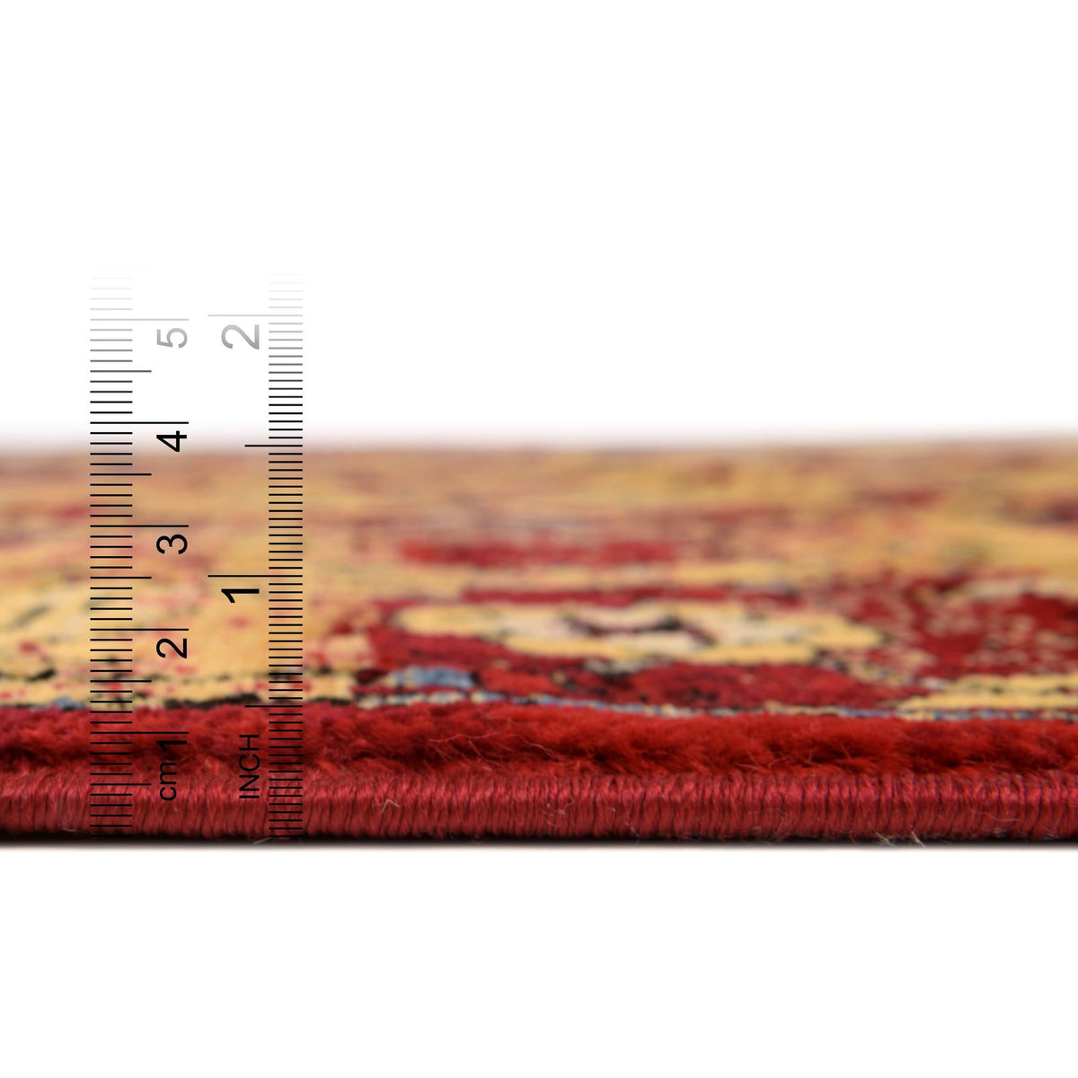 Savannah Elegance Collection Area Rug -  Augusta Rectangle Red  lifestyle 9