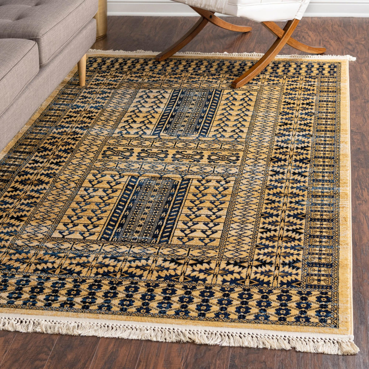 Savannah Elegance Collection Area Rug -  Tybee Rectangle Beige  lifestyle 29