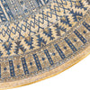 Savannah Elegance Collection Area Rug -  Tybee Round Beige  lifestyle 74