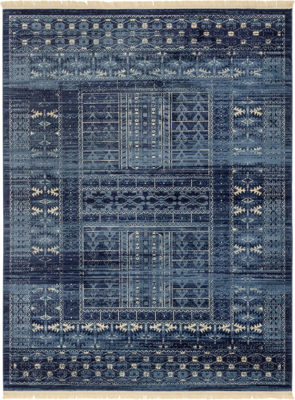 Savannah Elegance Collection Area Rug -  Tybee Rectangle Blue Main