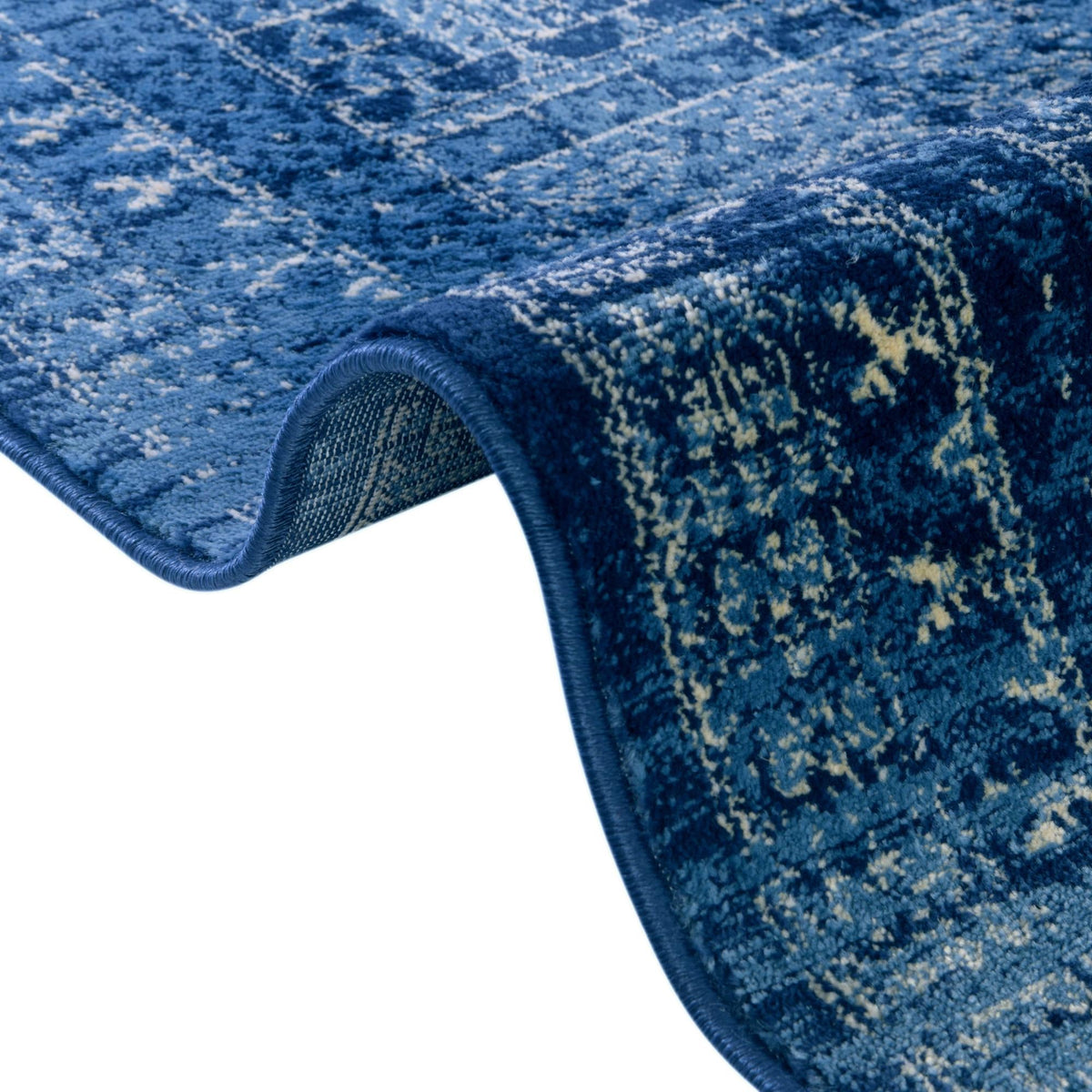 Savannah Elegance Collection Area Rug -  Tybee Rectangle Blue  lifestyle 19