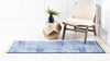 Savannah Elegance Collection Area Rug -  Tybee Runner Blue  lifestyle 51