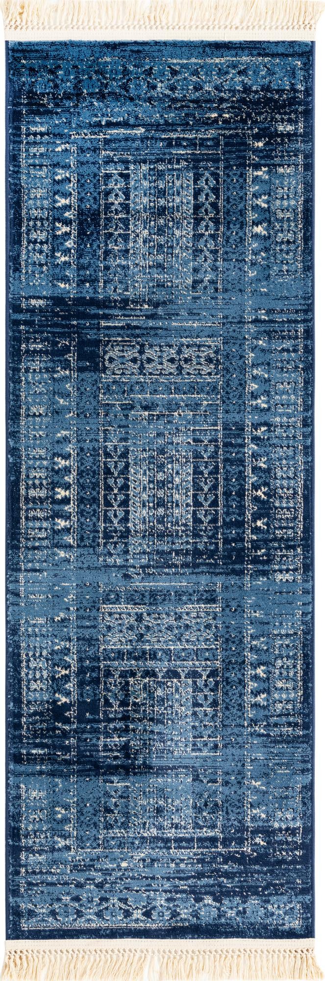 Savannah Elegance Collection Area Rug -  Tybee Runner Blue  lifestyle 31