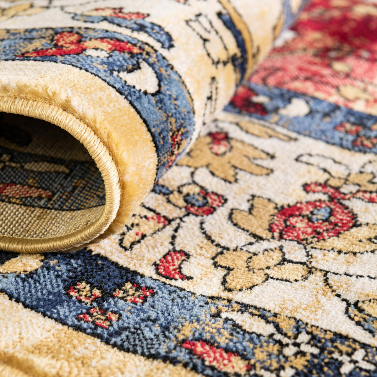 Savannah Elegance Collection Area Rug -  Bluffton Square Multi  lifestyle 23