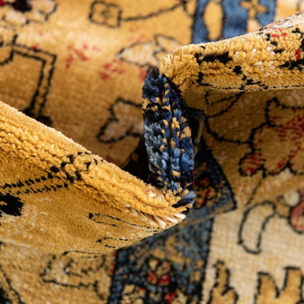 Savannah Elegance Collection Area Rug -  Bluffton Square Multi  lifestyle 26
