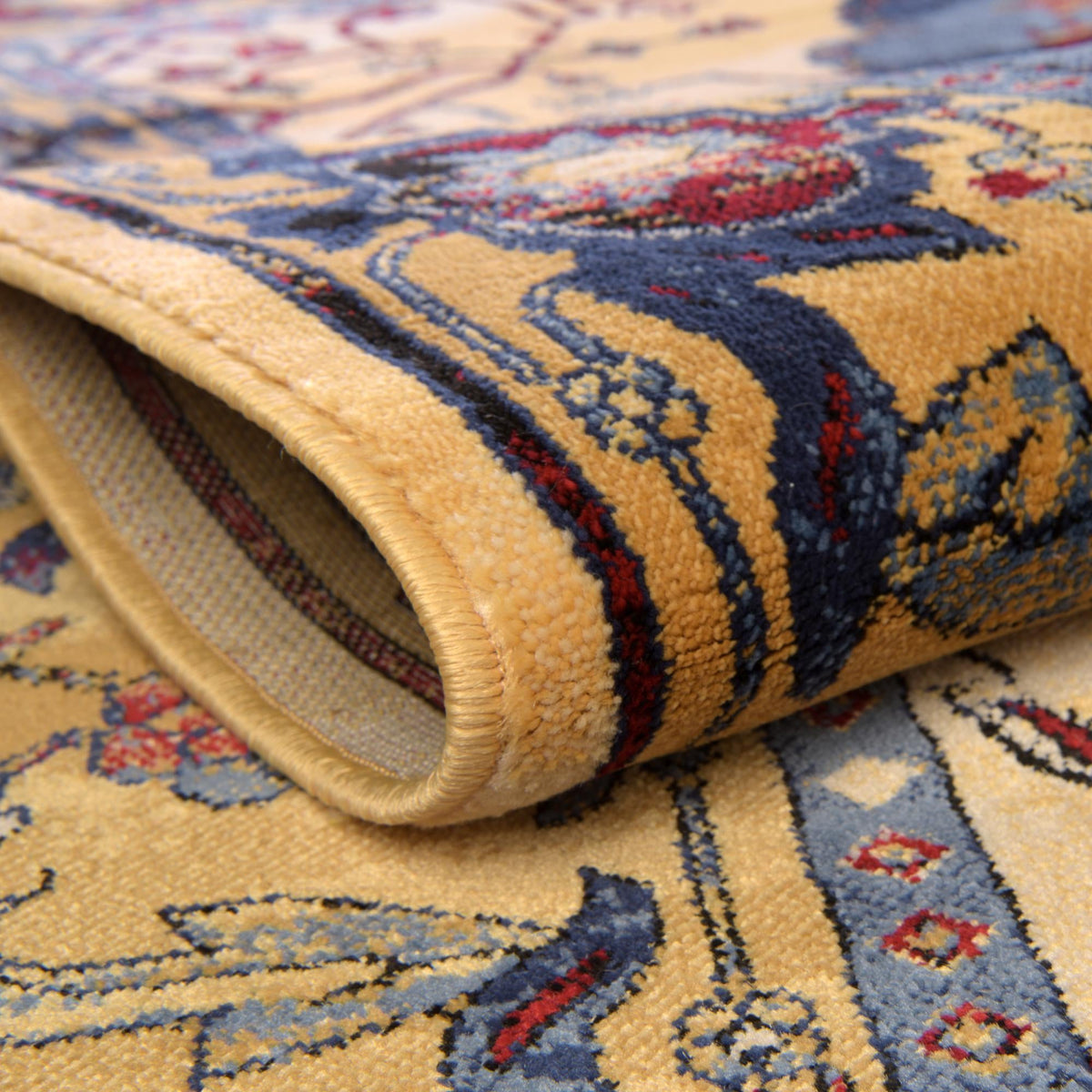 Savannah Elegance Collection Area Rug -  Augusta Rectangle Blue  lifestyle 12