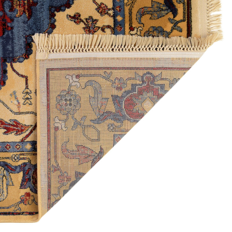 Savannah Elegance Collection Area Rug -  Augusta Rectangle Blue  lifestyle 18