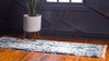 Cozy Cove Shag Collection Area Rug -  Seabreeze Runner Blue  lifestyle 27
