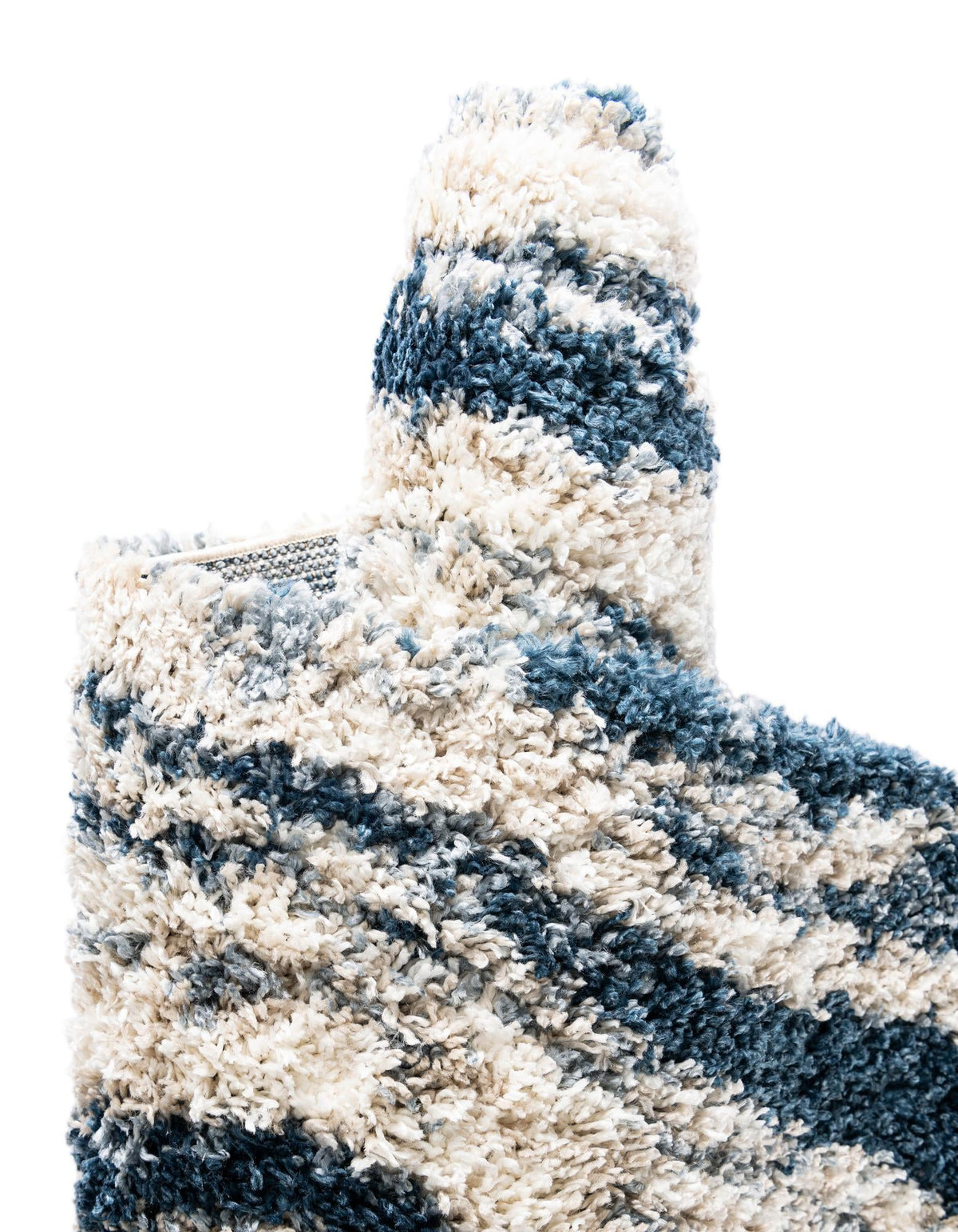 Cozy Cove Shag Collection Area Rug -  Seabreeze Runner Blue  lifestyle 67