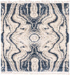 Cozy Cove Shag Collection Area Rug -  Seabreeze Square Blue  lifestyle 23