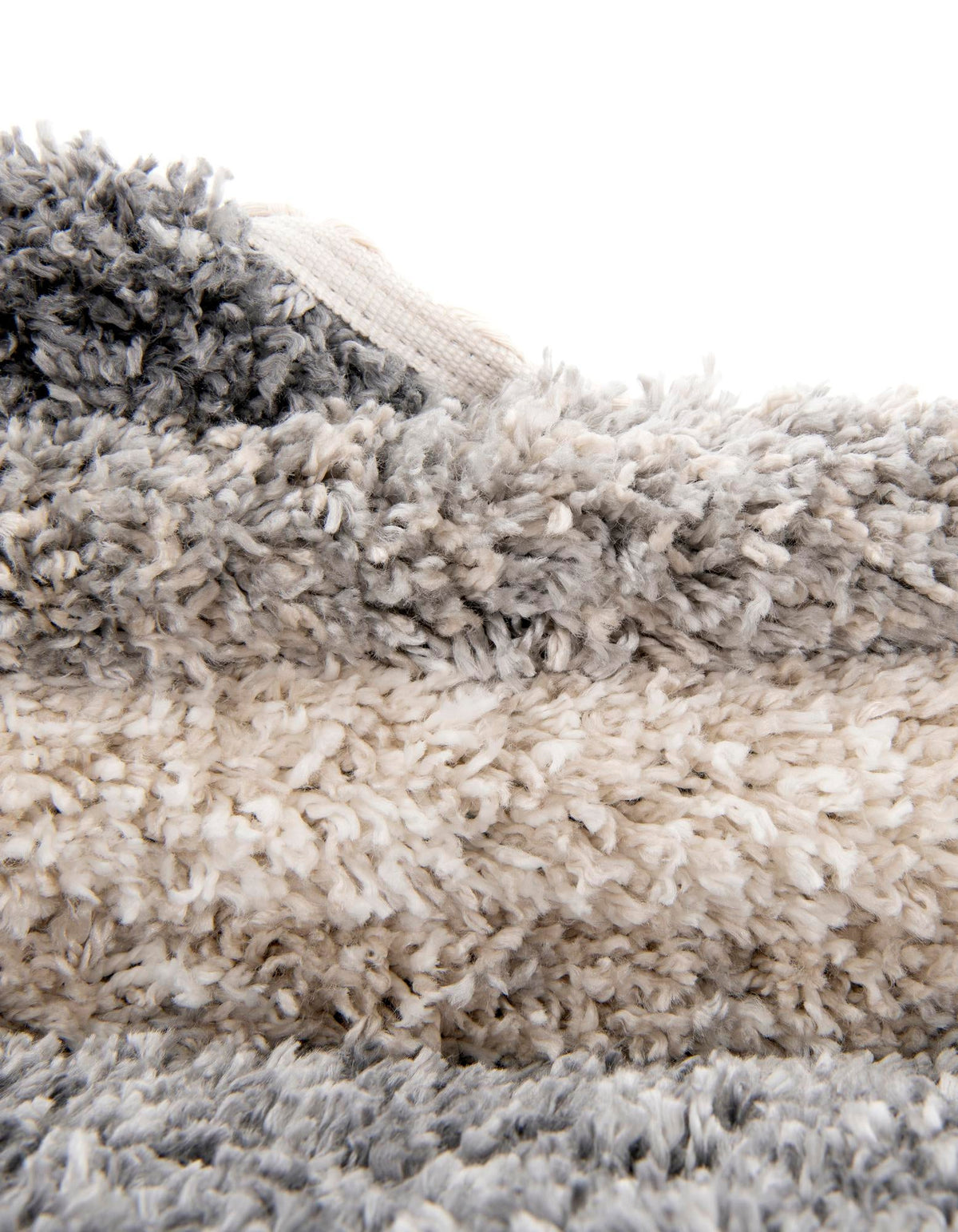 Cozy Cove Shag Collection Area Rug -  Lagoon Square Gray  lifestyle 91