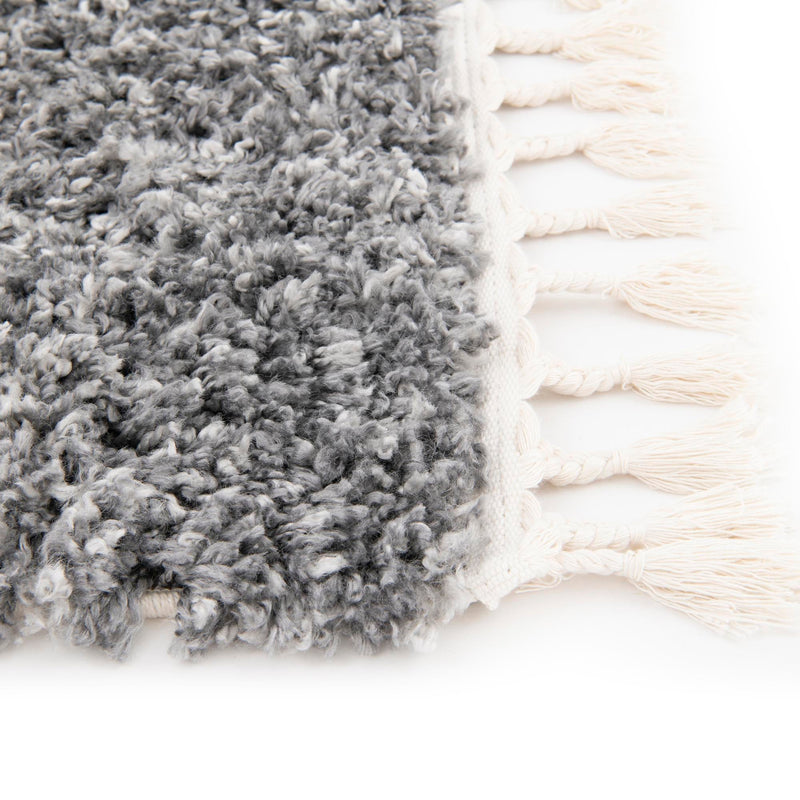 Cozy Cove Shag Collection Area Rug -  Lagoon Rectangle Gray  lifestyle 13