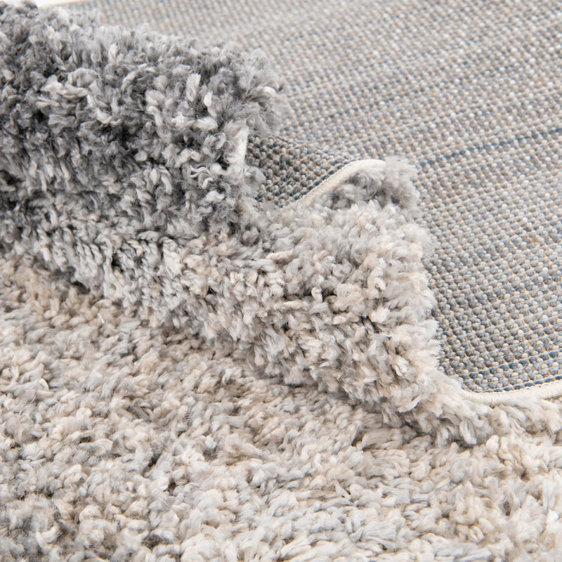 Cozy Cove Shag Collection Area Rug -  Lagoon Rectangle Gray  lifestyle 22