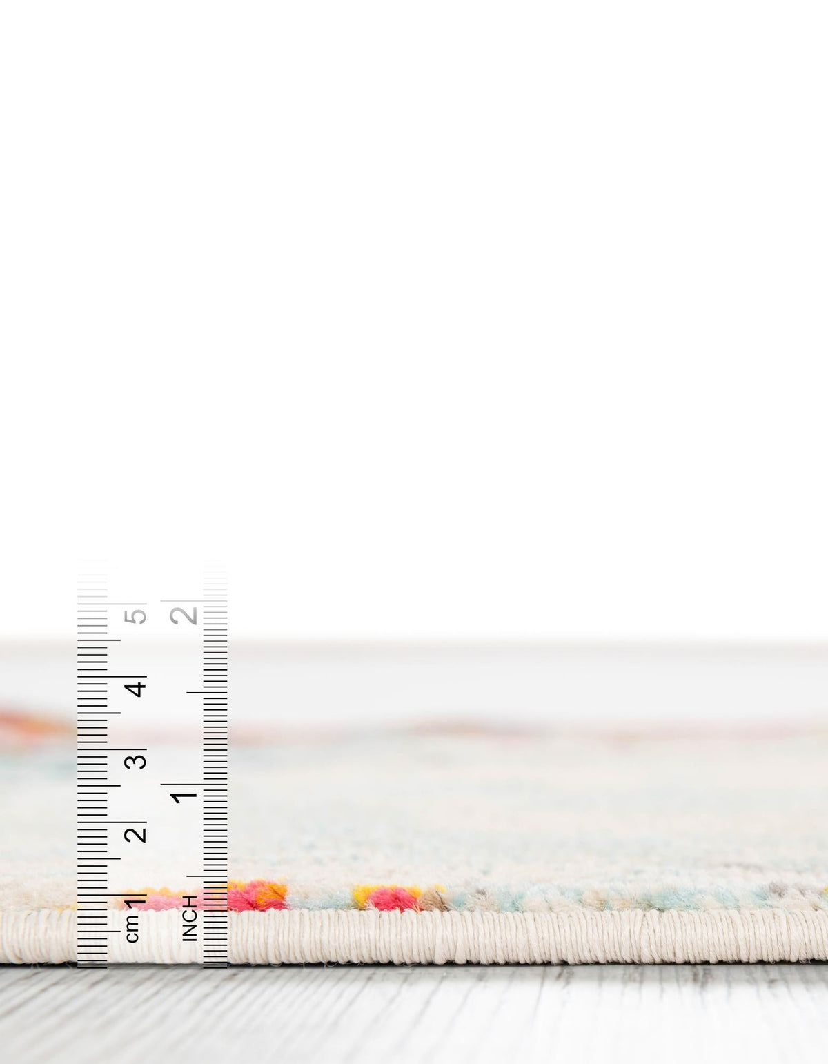 Chromatic Oasis Collection Area Rug -  Blush Round Multi  lifestyle 26