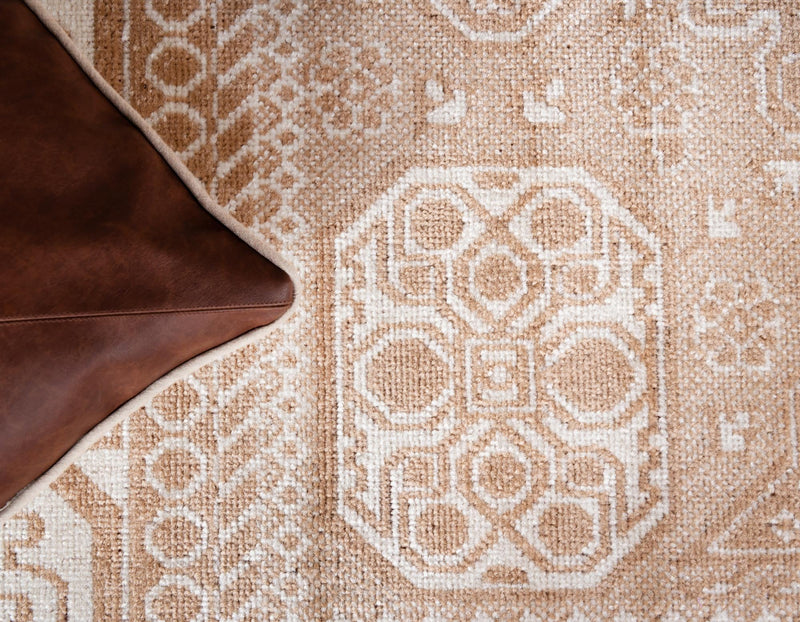 Kashkai Retreat Collection Area Rug - Shiraz Rectangle Beige  lifestyle 25