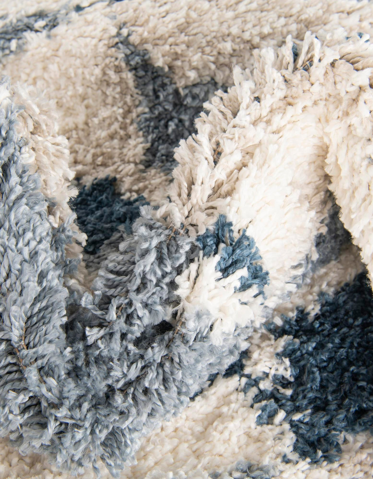Cozy Cove Shag Collection Area Rug -  Tidewater Rectangle Blue  lifestyle 15