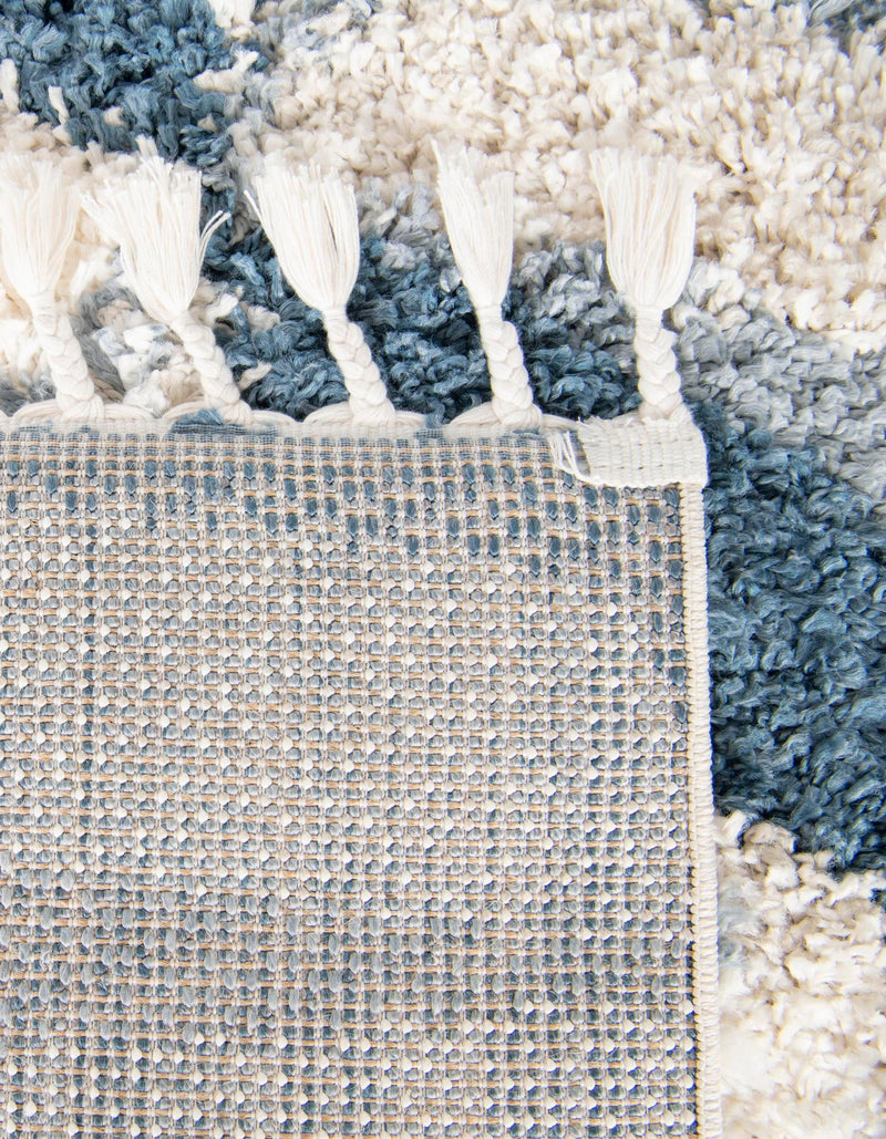 Cozy Cove Shag Collection Area Rug -  Tidewater Rectangle Blue  lifestyle 17