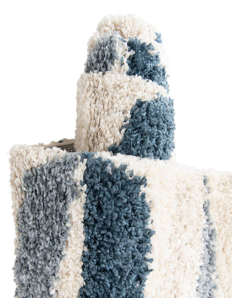 Cozy Cove Shag Collection Area Rug -  Tidewater Rectangle Blue  lifestyle 21