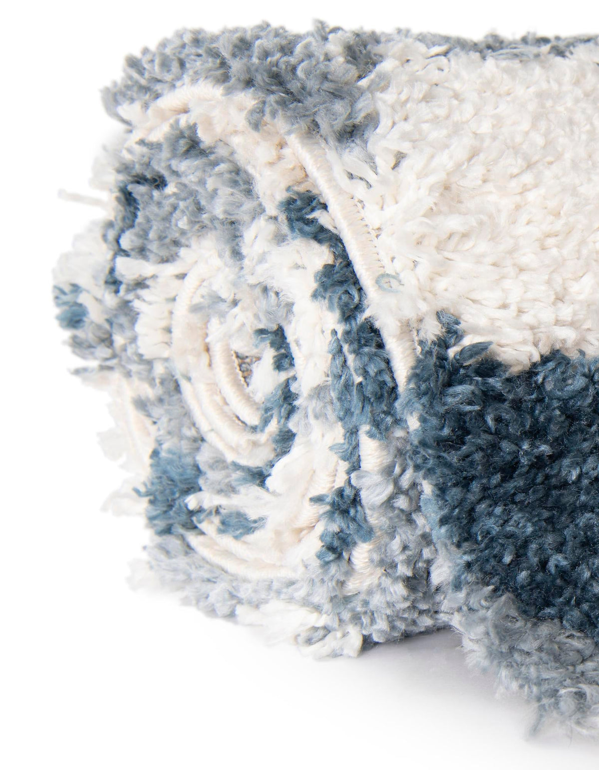 Cozy Cove Shag Collection Area Rug -  Tidewater Rectangle Blue  lifestyle 23