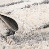 Cozy Cove Shag Collection Area Rug -  Tidewater Rectangle Gray  lifestyle 31