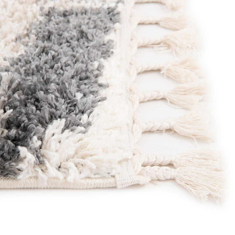 Cozy Cove Shag Collection Area Rug -  Tidewater Rectangle Gray  lifestyle 32