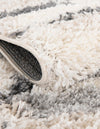 Cozy Cove Shag Collection Area Rug -  Tidewater Round Gray  lifestyle 56