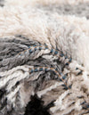 Cozy Cove Shag Collection Area Rug -  Tidewater Round Gray  lifestyle 59