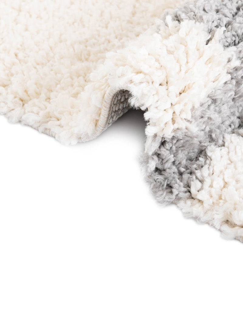 Cozy Cove Shag Collection Area Rug -  Driftwood Rectangle Ivory  lifestyle 45