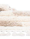 Cozy Cove Shag Collection Area Rug -  Driftwood Rectangle Ivory  lifestyle 46