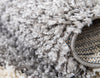 Cozy Cove Shag Collection Area Rug -  Driftwood Rectangle Light Gray  lifestyle 29