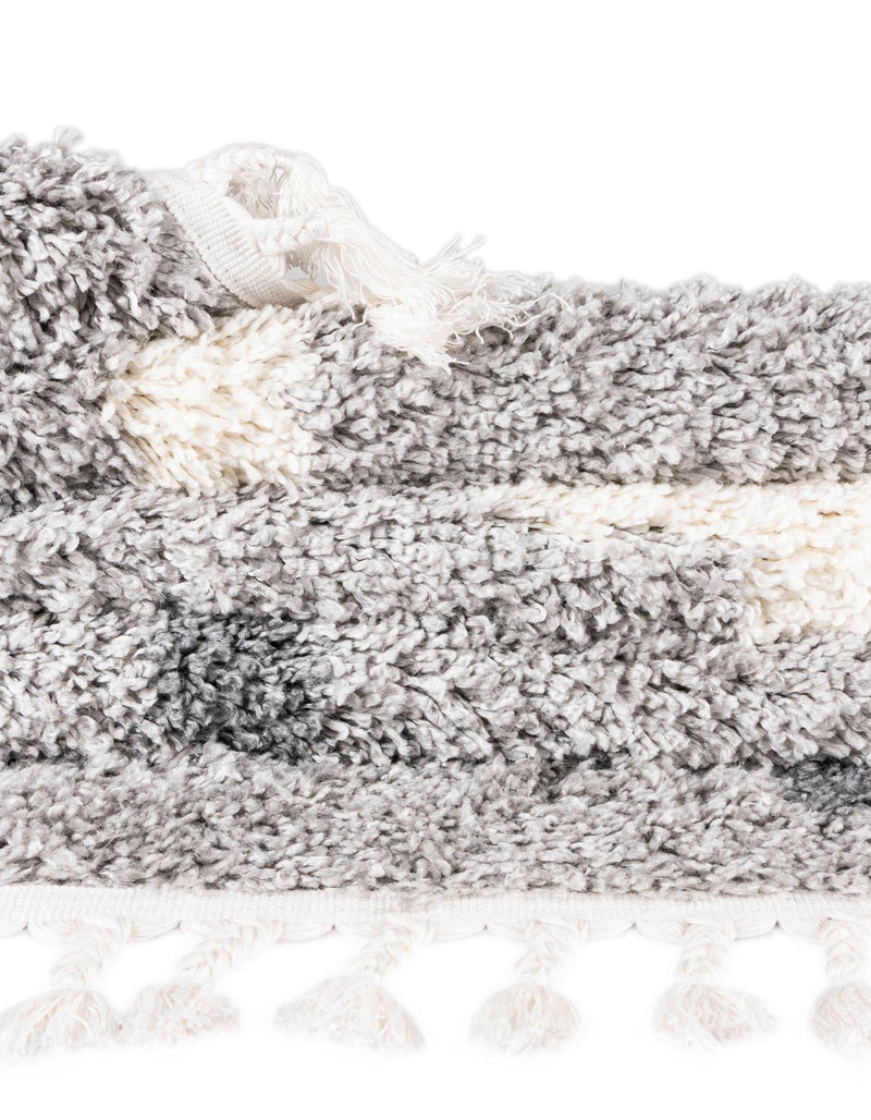 Cozy Cove Shag Collection Area Rug -  Driftwood Rectangle Light Gray  lifestyle 32
