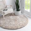 Casablanca Comfort Collection Area Rug - Sahara Round Taupe  lifestyle 25