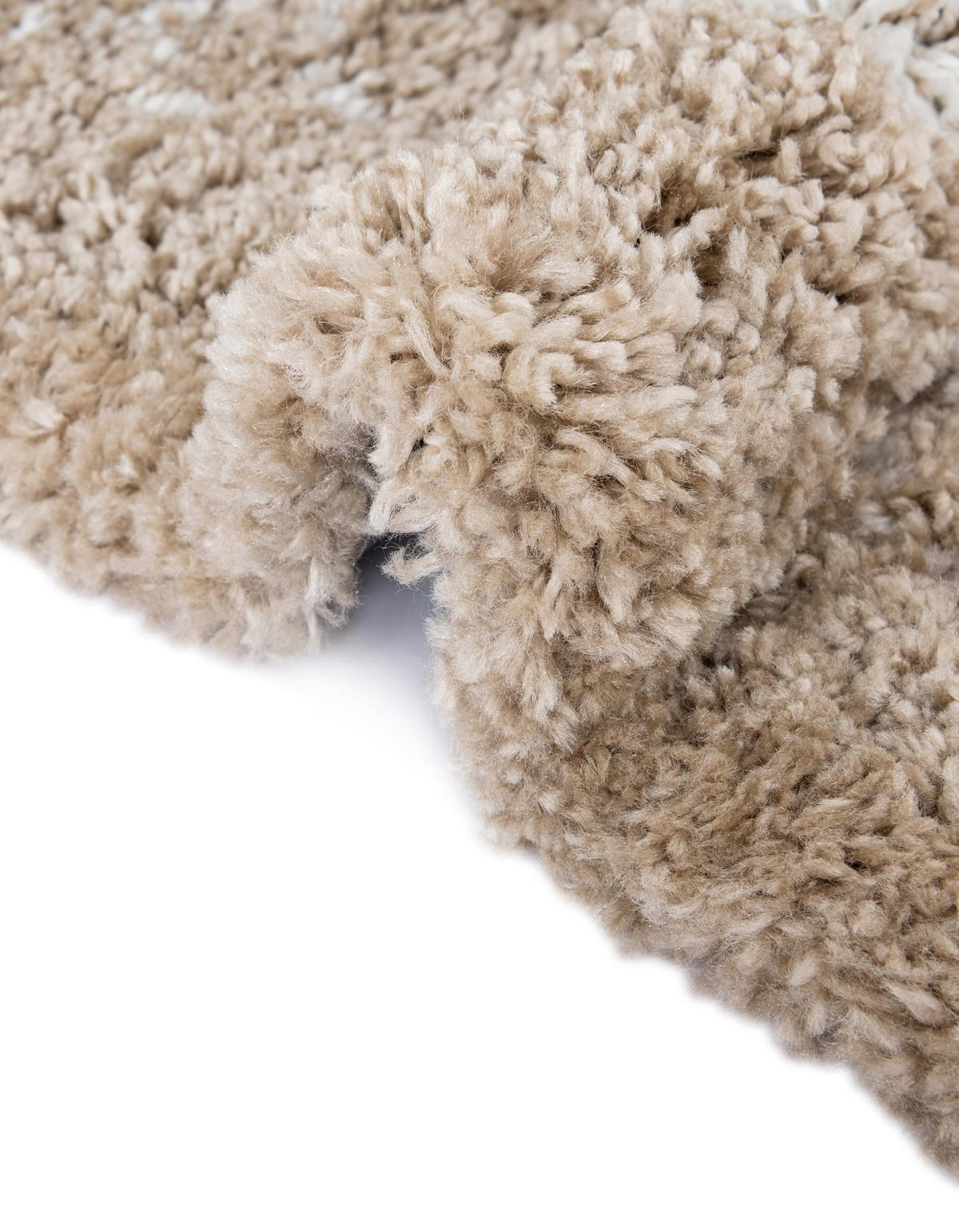 Casablanca Comfort Collection Area Rug - Sahara Round Taupe  lifestyle 40