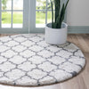 Casablanca Comfort Collection Area Rug -  Atlas Round Pure Ivory  lifestyle 67