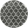 Casablanca Comfort Collection Area Rug -  Atlas Round Gray  lifestyle 54
