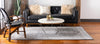 Dover Terrace Collection Area Rug - Marina (Dark Gray) Rectangle Dark Gray  lifestyle 7