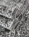 Dover Terrace Collection Area Rug - Marina (Dark Gray) Rectangle Dark Gray  lifestyle 9