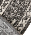 Dover Terrace Collection Area Rug - Marina (Dark Gray) Round Dark Gray  lifestyle 22