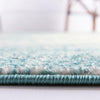 Dover Terrace Collection Area Rug - Marina (Turquoise) Rectangle Turquoise  lifestyle 3