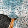 Dover Terrace Collection Area Rug - Marina (Turquoise) Rectangle Turquoise  lifestyle 4