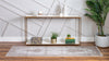 Dover Terrace Collection Area Rug - Marina (Light Brown) Runner Light Brown  lifestyle 2